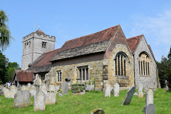 photo of St Mary's Church burial ground