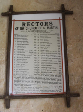 photo of St Martin (rectors)