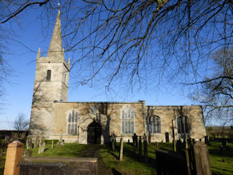 photo of St Edmund's Church burial ground