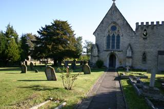 photo of St Nicholas' Church burial ground