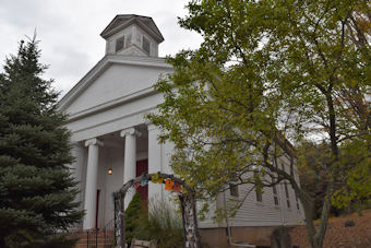 photo of United Methodist's Church burial ground