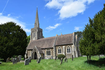 photo of St Mary's Church burial ground