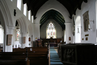 photo of St Peter (interior)'s Church burial ground