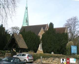 photo of St Mary the Virgin's Church burial ground