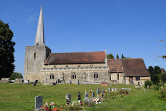 photo of St Mary's Church burial ground