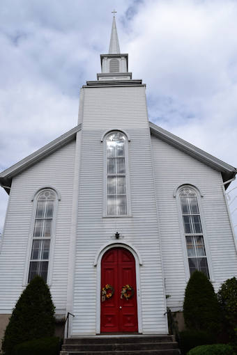 photo of United Methodist's Church burial ground