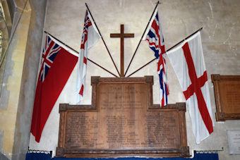 photo of St John the Baptist (roll of honour)