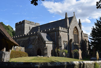 photo of St Peter's Church burial ground