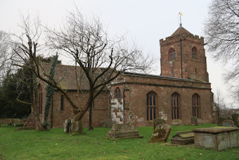 photo of St Laurence's Church burial ground