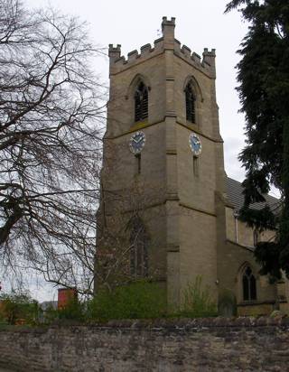 photo of St James' Church burial ground