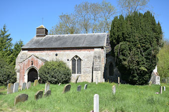 photo of St Peter's Church burial ground