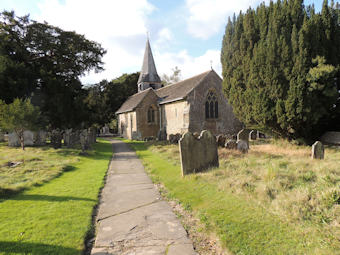 photo of St Nicolas' Church burial ground