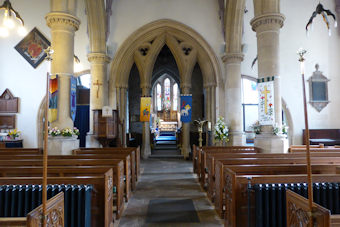 photo of St Mary (interior)'s monuments