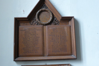 photo of St Mary (roll of honour WW1)
