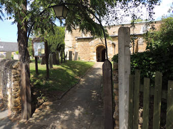 photo of St Peter's Church burial ground