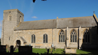 photo of St Peter's Church burial ground