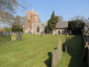 photo of St Mary and All Saints' Church burial ground