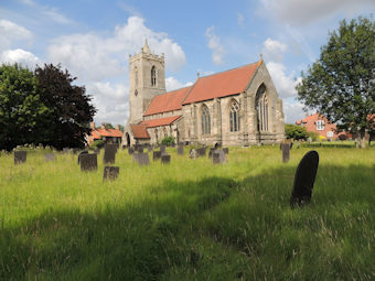 photo of St Mary's Church burial ground