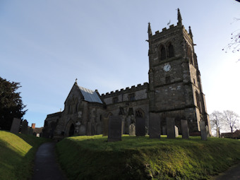 photo of St Mary's Church burial ground