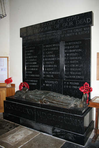 photo of St Mary (roll of honour)