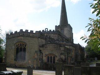 photo of All Saints' Church burial ground