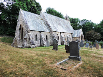 photo of St Margaret's Church burial ground