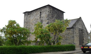 photo of Priory's Church burial ground