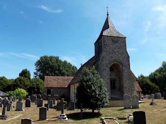 photo of St Nicholas' Church burial ground