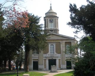 photo of St John the Baptist's Church burial ground