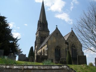 photo of St Peter's Church burial ground