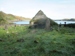 photo of St Barrahanes' Church burial ground