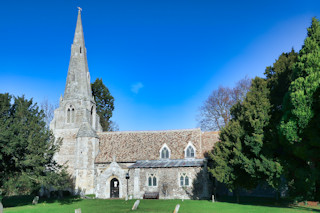 photo of All Saints' Church burial ground