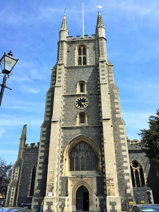 photo of Minster's burial ground