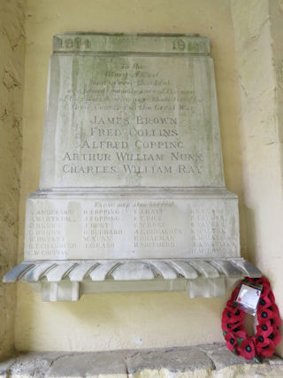 photo of St Mary (roll of honour)