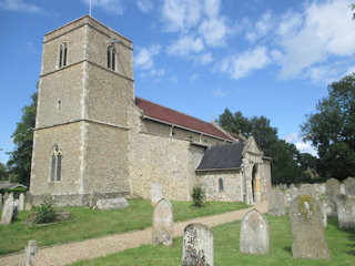 photo of All Saints' Church burial ground