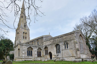 photo of St John the Baptist's Church burial ground