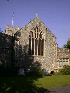 photo of St Matthew's Church burial ground