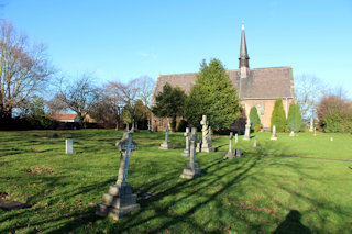 photo of St Peter's Church burial ground