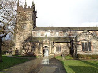 photo of St Bartholomew's Church burial ground