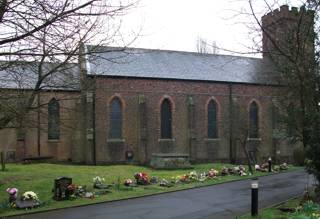 photo of St Peter's Church burial ground