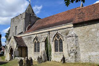 photo of St Nicholas' Church burial ground