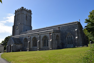 photo of All Saints' Church burial ground