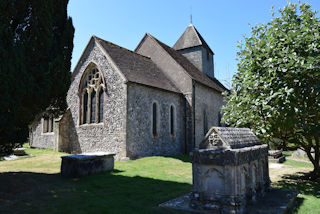 photo of St Martin's Church burial ground