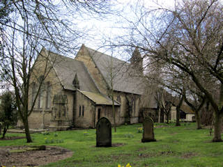 photo of St Luke's Church burial ground