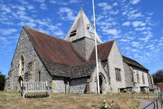 photo of St Margaret's Church burial ground