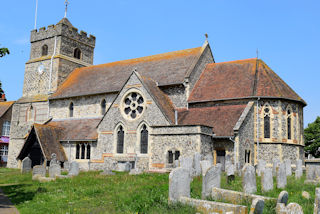 photo of St Leonard's Church burial ground