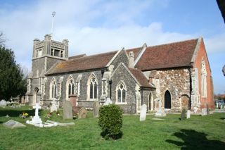 photo of St Mary's Church burial ground