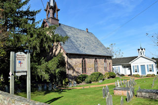 photo of Bangor Episcopal's Church burial ground