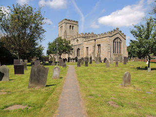 photo of St Mary the Virgin's Church burial ground