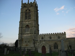 photo of Holy Cross' Church burial ground